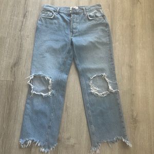 We The Free size 6 USA size woman’s torn up jeans! Made in Turkey